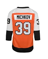 Outerstuff Big Boys and Girls Matvei Michkov Orange Philadelphia Flyers Home Replica Player Jersey