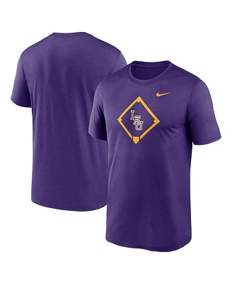 Nike Men's Purple Lsu Tigers Legend Baseball Icon Performance T-Shirt