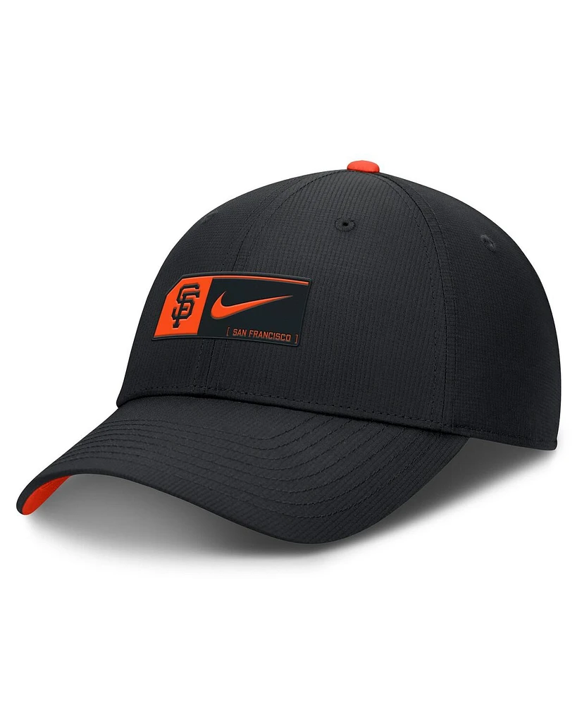 Nike Men's Black San Francisco Giants Club Primetime Adjustable Hat