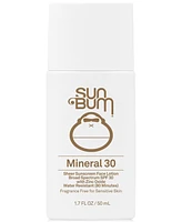 Sun Bum Mineral Sunscreen Face Lotion Spf 30, 1.7 oz.