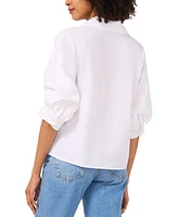 Parker Women's The Francessca Cotton Puff-Sleeve Shirt