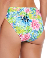 Bleu by Rod Beattie Women's Let's Get Away Printed Sarong Hipster Bikini Bottoms
