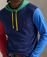 Polo Ralph Lauren Men's Color-Blocked Jersey Hooded T-Shirt
