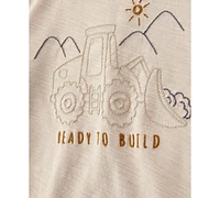 Carter's Baby Boys 2-Pc. Construction T-Shirt & Shorts Set