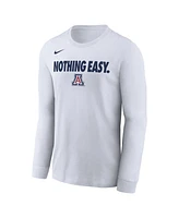 Nike Men's White Arizona Wildcats 2025 On-Court Bench Long Sleeve T-Shirt