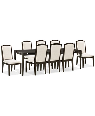 Addelyn 9-Pc. Dining Set (Table & 8 Chairs)