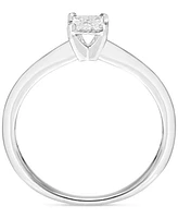 Diamond Solitaire Princess-cut Engagement Ring (1/4 ct. t.w.) in 14k White Gold