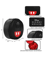 Disney Mickey Mouse Ears & Shorts Black 5" Cosmetic Toiletry Bag