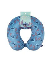 Disney Stitch All-Over Print Blue 12" Neck Pillow