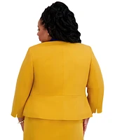 Kasper Women's Open-Front Jacket, Regular & Plus