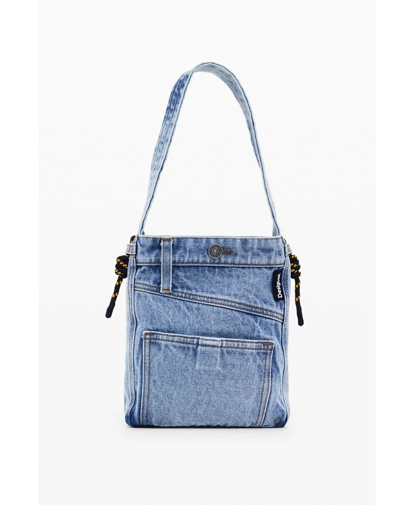 Desigual Women's Medium denim tote bag