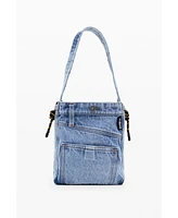 Desigual Women's Medium denim tote bag
