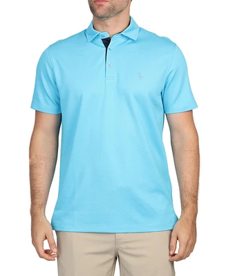 Tailorbyrd Men's Solid Modal Polo