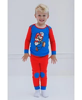 Nintendo Baby Boys Super Mario Pajama Shirt and Pants Set