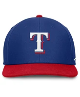 Nike Men's Royal/Red Texas Rangers Pro Performance Snapback Hat