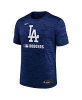 Nike Men's Royal Los Angeles Dodgers Authentic Collection Velocity Performance Practice T-Shirt