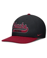 Nike Men's Black/Red Arizona Diamondbacks Pro Performance Snapback Hat