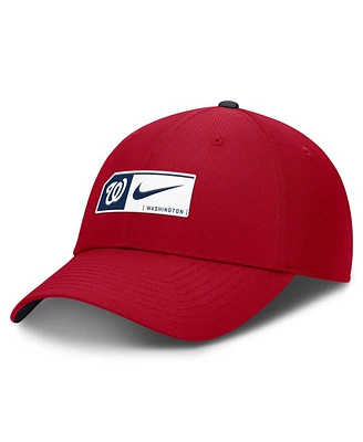 Nike Men's Red Washington Nationals Club Primetime Adjustable Hat