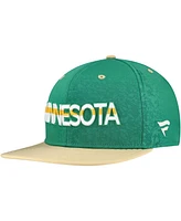Fanatics Men's Kelly Green Minnesota Wild Alternate Logo Snapback Hat