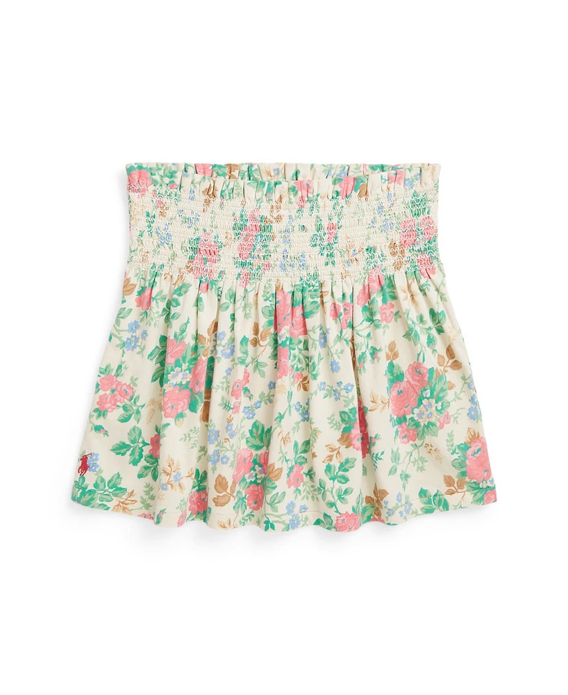 Polo Ralph Lauren Big Girls Floral Jersey Skirt