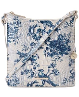 Brahmin Katie Songbird Melbourne Embossed Leather Crossbody