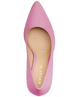 Coach Women's Samantha Signature Pointed-Toe Pumps