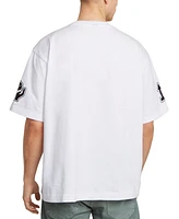 G-Star Raw Men's Boxy Fit Barcode Short Sleeve Crewneck T-Shirt