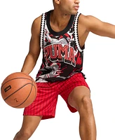 Puma Men's Rival Rage Regular-Fit Mesh Graphic Tank