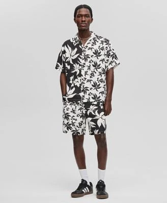 Mode Of One Mens Palm Reverse Button Up Shirt Shorts Exclusively At Macys