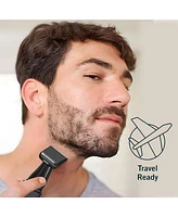 Nose, Ear and Facial Hair Groomer with Stand, Interchangeable Heads