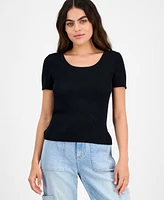 And Now This Petite Short-Sleeve Sweater, Exclusively at Macy's