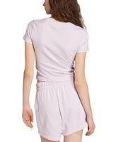 adidas Women's Essentials 3 Stripes Slim Baby T-Shirt