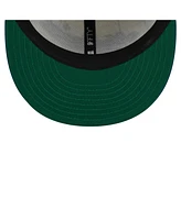 New Era Men's White Montreal Expos Jersey Pinstripe 9FIFTY Snapback Hat