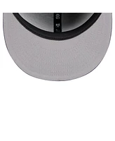 New Era Men's Black Chicago White Sox Shadow Stitch 59FIFTY Fitted Hat