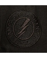 Mitchell & Ness Men's Black Tampa Bay Lightning Soul Strike Tonal Snapback Hat