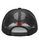 Fan Ink Men's Black Atlanta United Fc Atmosphere Trucker Adjustable Hat