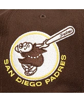 Mitchell & Ness Men's Brown San Diego Padres Double Up Snapback Hat