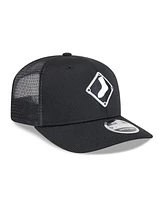 New Era Men's Black Chicago White Sox 2025 Batting Practice 9SEVENTY Stretch-Snap Trucker Hat