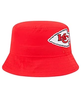 New Era Men's Red Kansas City Chiefs Helmet Bucket Hat