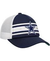 Mitchell & Ness Big Boys and Girls Navy Dallas Cowboys Stripe Trucker Adjustable Hat
