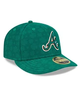 New Era Men's Kelly Green Atlanta Braves St. Patrick's Day Low Profile 59FIFTY Fitted Hat