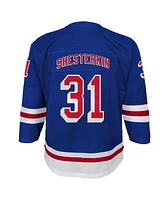 Outerstuff Big Boys and Girls Igor Shesterkin Blue New York Rangers Home Premier Player Jersey