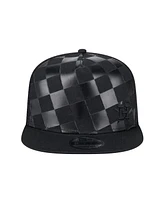 New Era Men's Black Houston Astros Score Check A-Frame Trucker 9FIFTY Snapback Hat