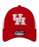 New Era Men's Red Houston Cougars Trucker 9FORTY Adjustable Hat