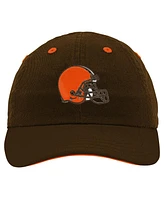 Outerstuff Baby Boys and Girls Brown Cleveland Browns Team Slouch Flex Hat