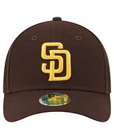 New Era Big Boys and Girls Brown San Diego Padres Player Replica 9FORTY Adjustable Hat