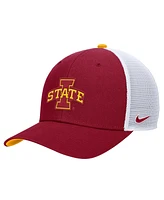 Nike Men's Crimson Iowa State Cyclones Rise Adjustable Trucker Hat