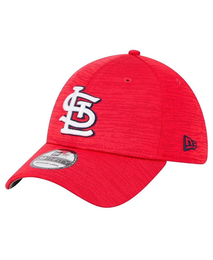 New Era Men's Red St. Louis Cardinals Tech 39THIRTY Flex Hat