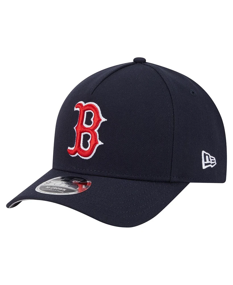 New Era Men's Navy Boston Red Sox 9FORTY M-Crown Adjustable Hat