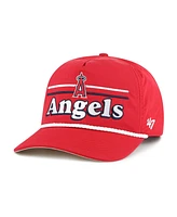 '47 Brand Men's Red Los Angeles Angels Campscape Hitch Adjustable Hat